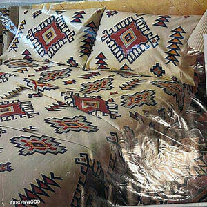 Vtg Cannon Royal Family Arrowood‎ Southwest TWIN FLAT Sheet ONLY Style 739
